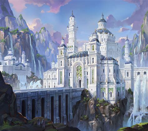 Magic fantasy landscapes